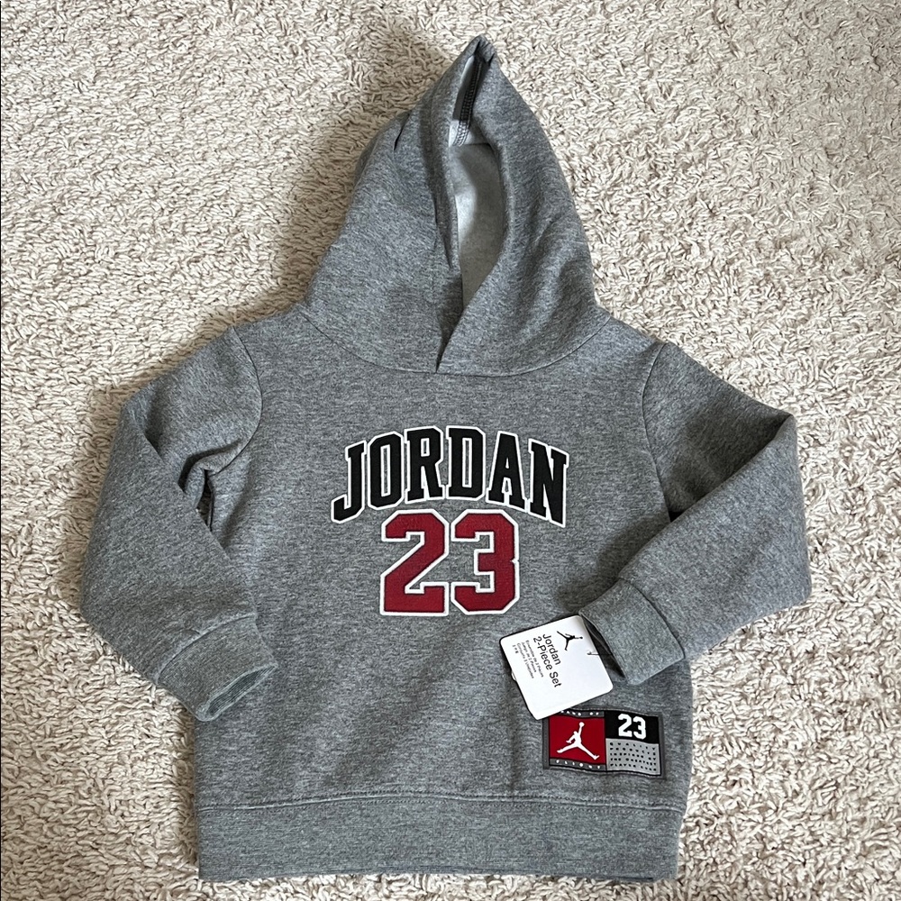 NWT Toddler Boys Jordan Hoodie - Gray